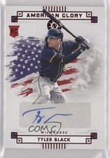2024 Boys of Summer American Glory Signatures Red 19/49 Tyler Black Auto 0m89