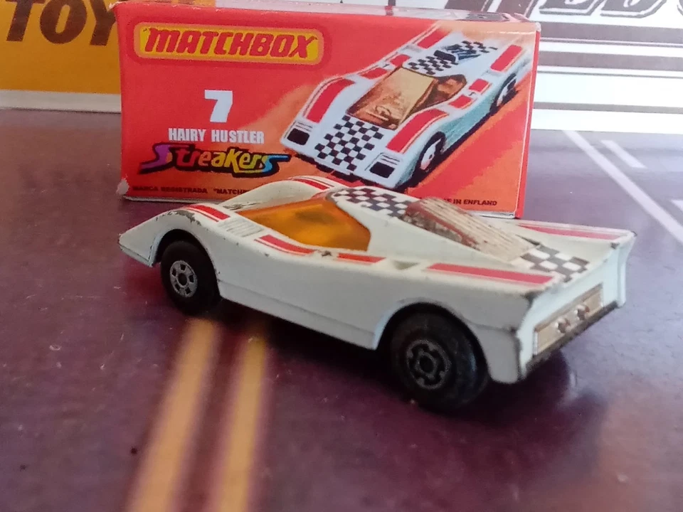 Matchbox Superfast  # 7 Hairy Hustler with Reproduction Box  - Image 3 of 4