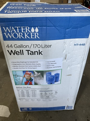 #ad ⚡️Water Worker 44 Gallon Vertical Well Water Pump House Pressure Tank HT 44B $429.90