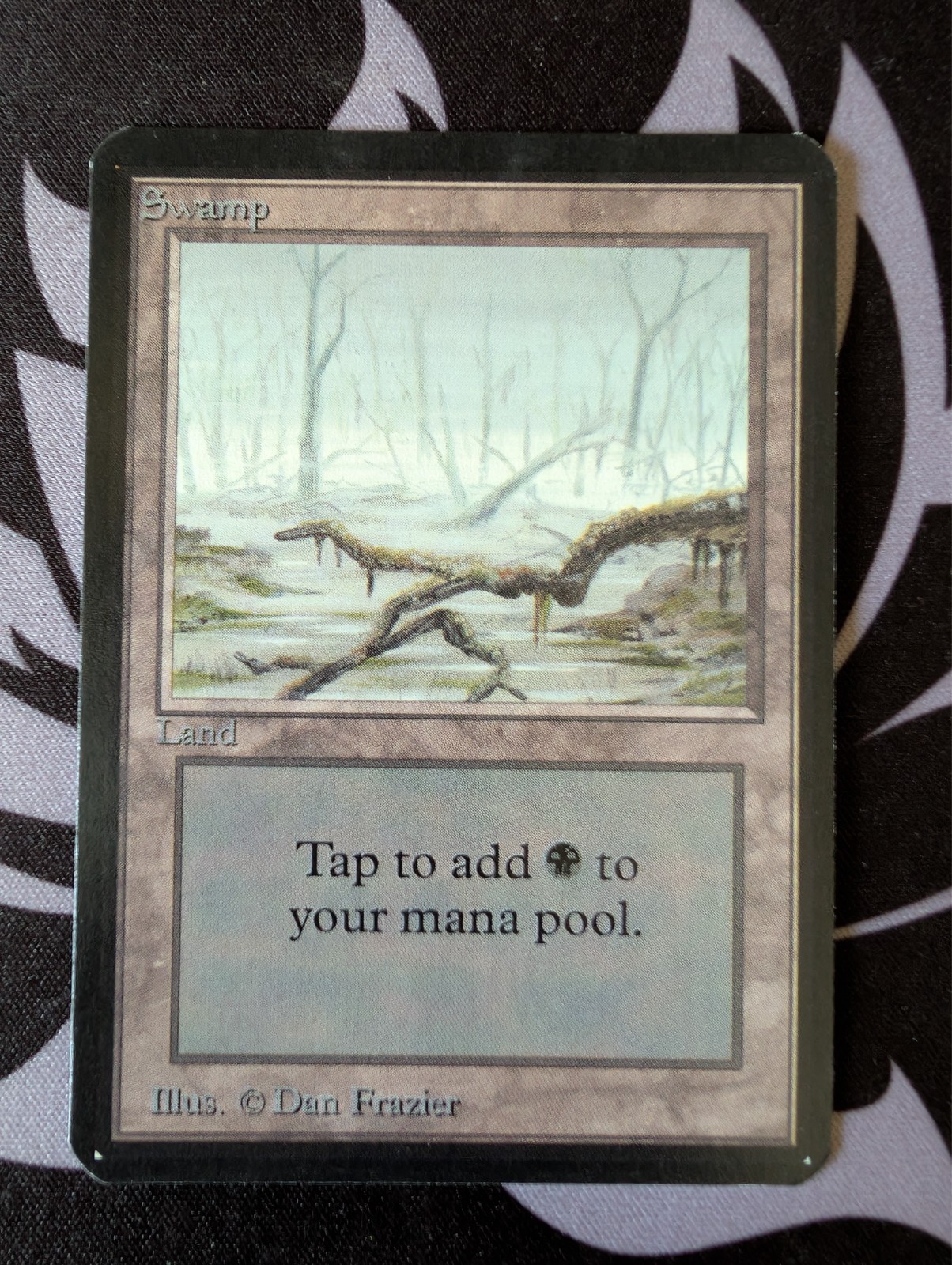 Swamp (A)(Light) ~ Alpha [Near Mint][Magic MTG]