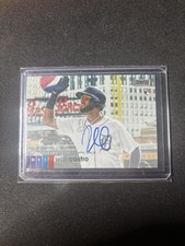 2020 Topps Stadium Club Willi Castro Rookie Autograph Card #AWC. rookie card picture