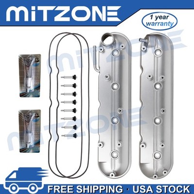 2x Mitzone Engine Valve Cover for 99-08 Chevy Silverado GMC Sierra Cadillac