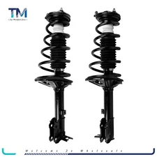2 Rear Quick Complete Struts Shock For Hyundai Accent 2000-2005 W/ Springs Mount