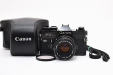  Exc. CANON FTb QL SLR 35mm Film Camera Black   LENS FD 50mm f/1.8 S.C. 2927464