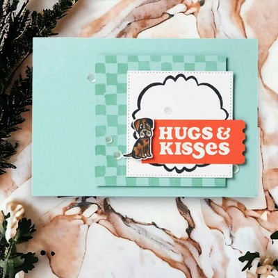 Enjoying Little Things Stampin Up!  klare Photopolymer Stempel - Hund Welpe