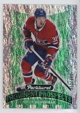 2017 Upper Deck Parkhurst Prominent Prospects Green 312/399 Nikita Scherbak 0c3