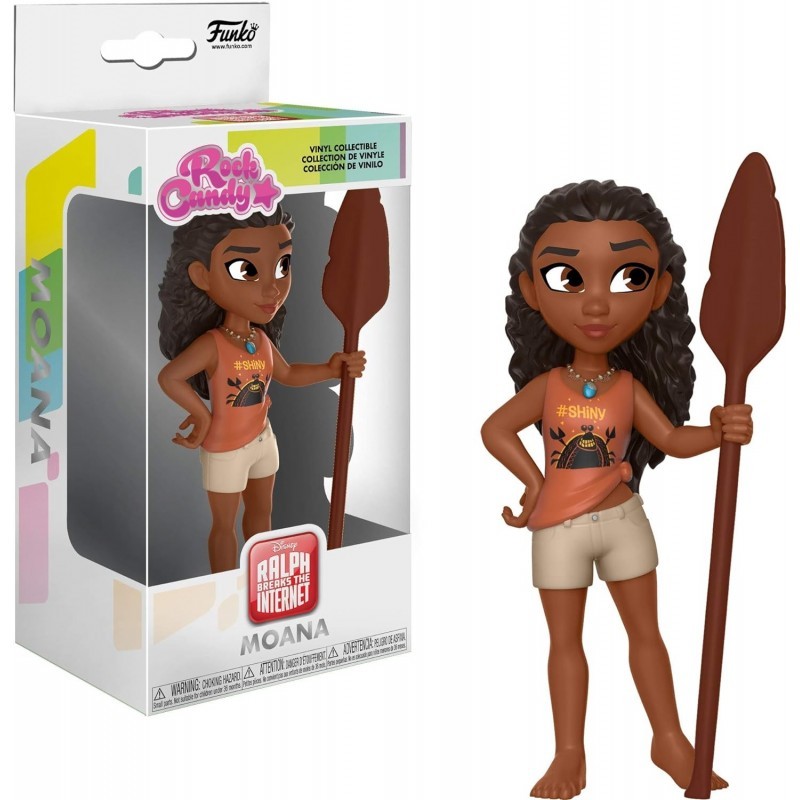 Figurine Funko Rock Candy Moana Comfy Princesses en vinyle de 13 cm