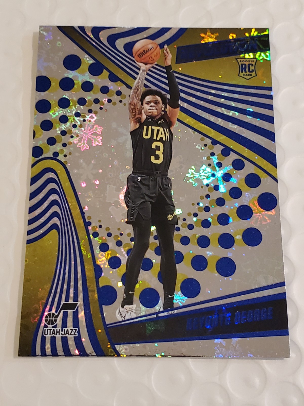 2023 Panini Revolution WINTER Keyonte George #118 (RC) - Utah Jazz - Baylor - FS