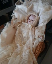 Haunted Doll Active Spirit ~Lilith~Altruistic Baby Spirit, Needs Love 17"/Wicker