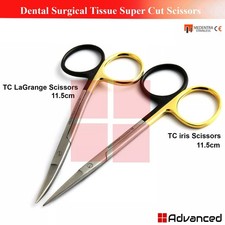 Dental Surgical Tissue Super Cut Scissors LaGrange TC Iris Opreative Scissor Set