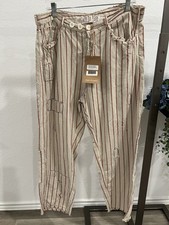 Magnolia Pearl Woven Cotton Emmett Red Stripe Pants OS