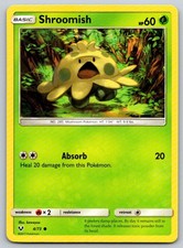 Shroomish Shining Legends 4/73 Pokemon Card NM