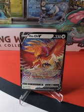 pokemon tcg silver tempest 140/195 ho-oh v card Ho-Oh V Silver Tempest 140/195