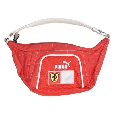 Puma x Ferrari, Gürteltasche, Unisex (Erwachsene), Polyamid, Rot/Weiß, 30 #uRD