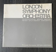 London Symphony Orchestra International Series 1965/66 Program June 19
