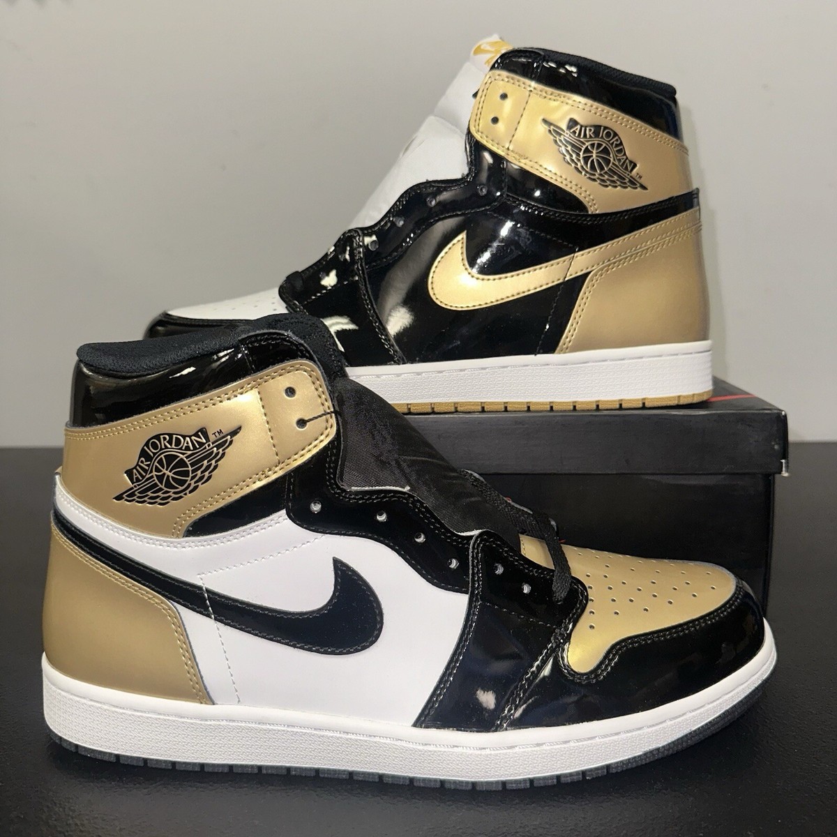 靴 Air Jordan 1 Retro High OG  2017 Size 14 - Jordan 1 Retro High OG NRG Gold Top 3 2017 - New