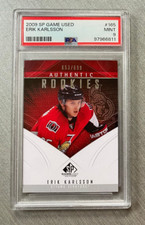 Erik Karlsson 2009-10 SP Game Used #653/699 Authentic Rookie #165 MINT PSA 9