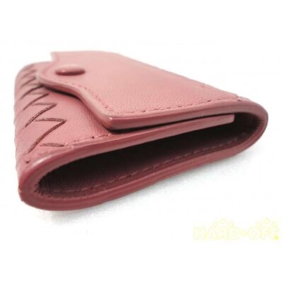 BOTTEGA VENETA Key Case Pink With Box Japan | eBay