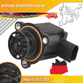 Turbolader Schubumluftventil für VW SEAT AUDI SKODA 1.8 2.0 TSI TFSI 06H145710D