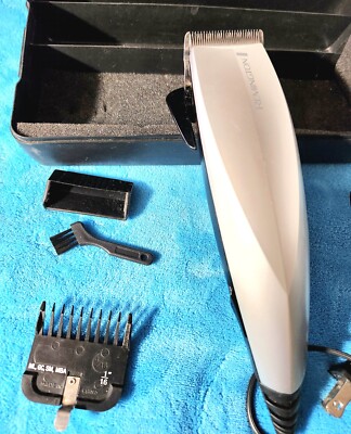 Remington Hc-8017b Corded Hair Clippers Haircut + 1/16 Clipon Gaurd, Brush 