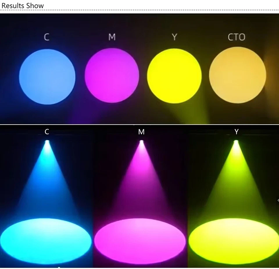 400w Led Moving Beam Head Light Dmx Beam Wash Spot 3in1 Stage Spot Light CTO+CMY - Image 4 of 4