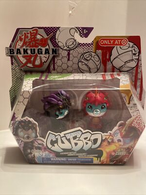 BAKUGAN Cubbo Legendary Battles Target Exclusive 2-Pack NEW Package Error