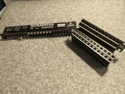 Behringer Ultrapatch Pro px1000 - 48pt balanced patchbay w another divided unit