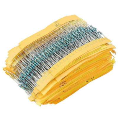 300Stück 30 Werte 1/4W Metallfilm Widerstände Widerstand Sortiment Kit Set 1% YL