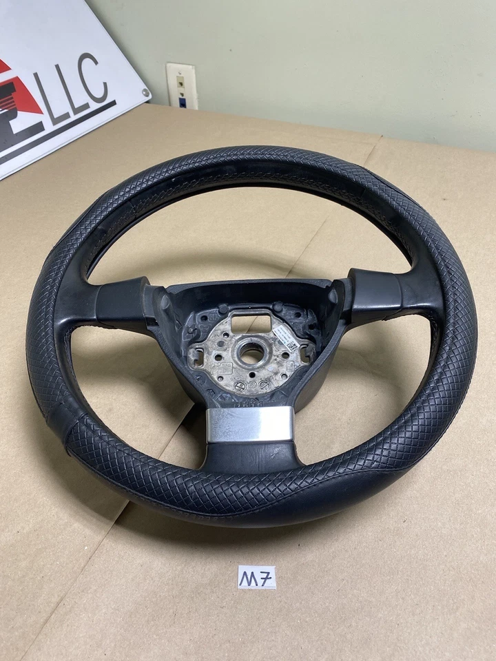 07-11 Volante Volkswagen EOS Negro Cromo Borde 1Q0 419 091 F M7 Foto 2 de 4