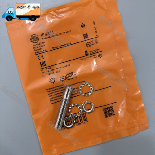For IFM Efector IF0311 IFK2004BAROA/SL/LS-100AK Inductive Proximity Sensor 4mm - Picture 3 of 5