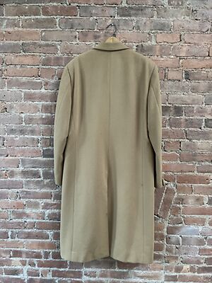 Vintage Giorgio Armani Men's 100% Cashmere Coat, Sz Large Italy | eBay