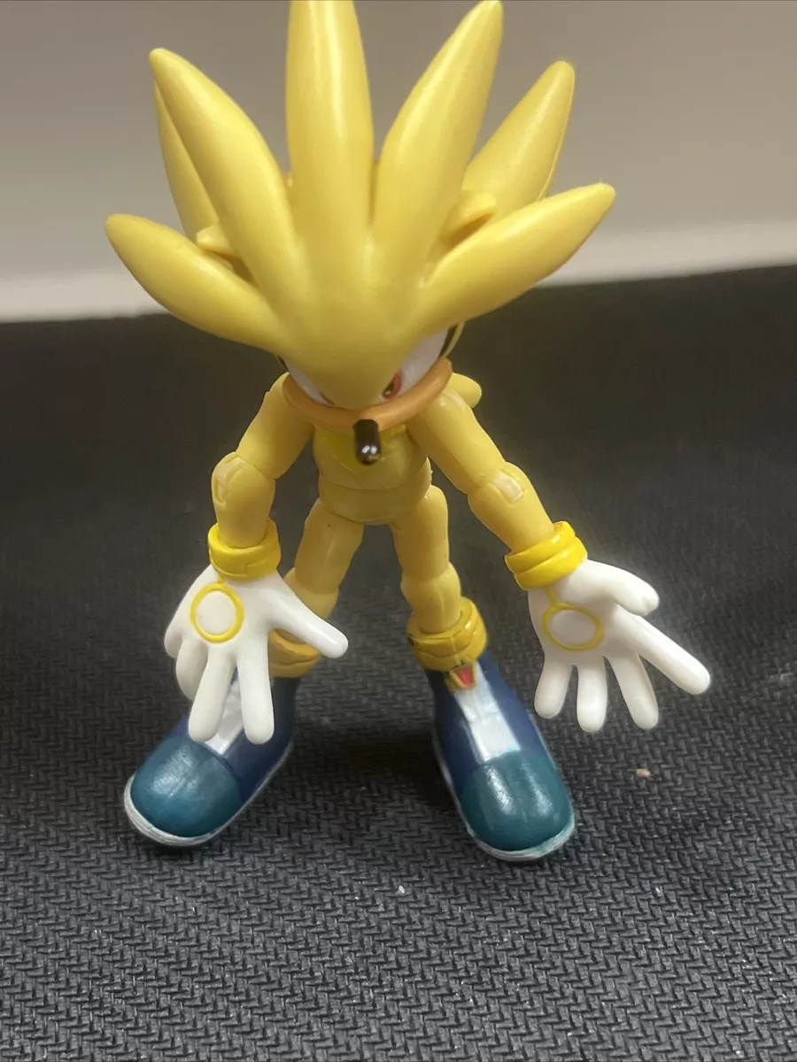 Jazwares Sonic The Hedgehog - Sega SUPER SONIC 3 Action Figure