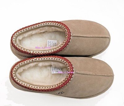 Authentic Women's Shoes 100% UGG 5955 Tasman Braid Slippers Sand