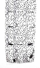 SCARF Mini Black Stars on White Background Holiday  More STARRY DAY