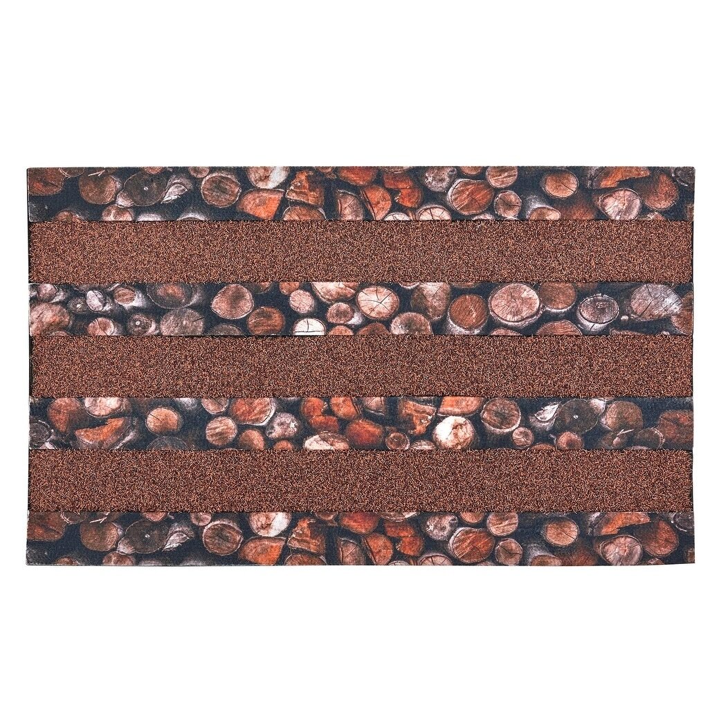 Superio Pebble Coir Eco-Friendly Non-Slip Welcome Doormat
