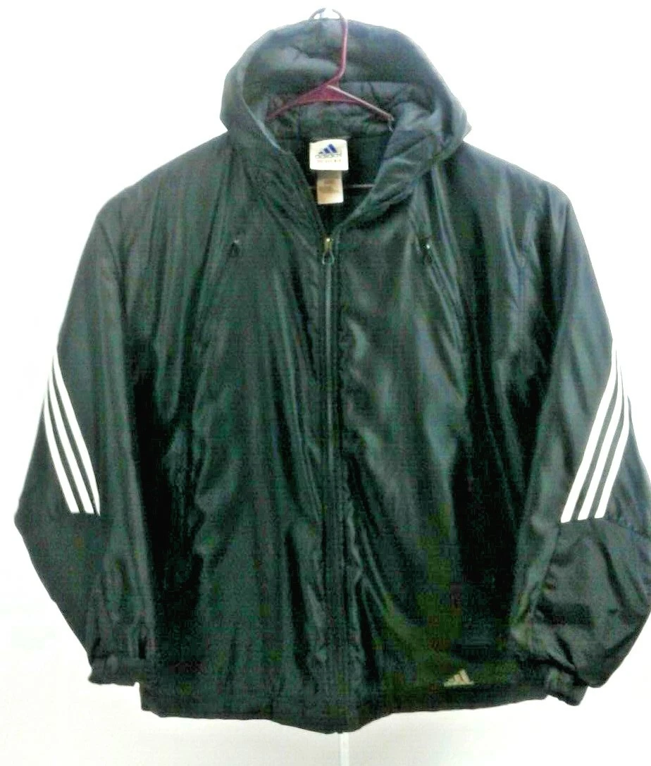 Vintage Adidas Insulated Hooded Winter Jacket Size Mens XL/Tall XG