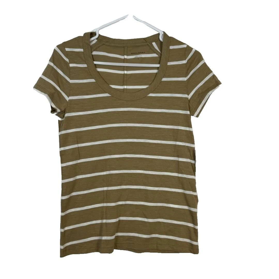 Camisetas a rayas para mujer Banana Republic