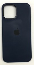 Apple Silicone Case With Magsafe For Iphone 12 Pro Max Deep Navy For Sale Online Ebay