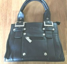 Borsa a mano Carpisa nera ecopelle donna piccola sera elegante 7 x 9 x 4