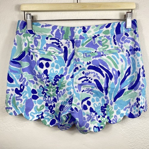 Lilly Pulizter Größe 2 Shorts The Buttercup gewellter Saum Strand adrett bunt - Bild 4 von 9