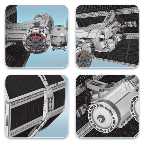 RETIRED Mould King 21048 Star Wars Model Tie Fighter Spaceship LIMITED EDITION - Picture 5 of 5
