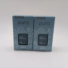 Pura Fresh Bergamot Diffuser Refill – 0.33 fl oz, 2 Pack