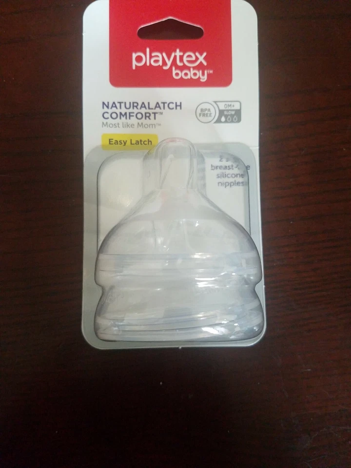 Playtex Baby Naturatch Comfort OM+ Cierre fácil. 1ea 2 Pack-Nuevo-ENVÍO 23 HR Foto 3 de 4