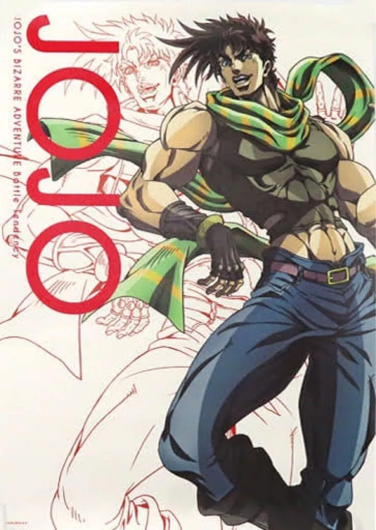 Joseph but with Anime Accurate Hair at JoJo's Bizarre Adventure