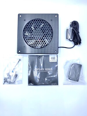 AC Infinity Airplate S-Series Cabinet Fan/Wall Model AI-CFS80BA, New