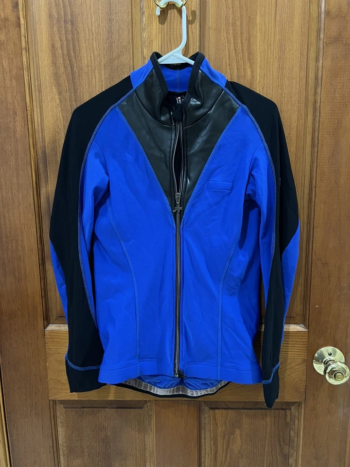Assos RX900 Fall / Early Winter Women's Fleece Cycling Jacket , Blue & Black M - Image 2 of 4