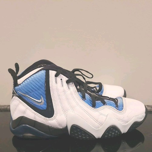 2009 Nike Zoom Fp Men Sz 10 Black Chrome-Varsity Royal-Wht 354186-102 Rare! - Picture 2 of 7