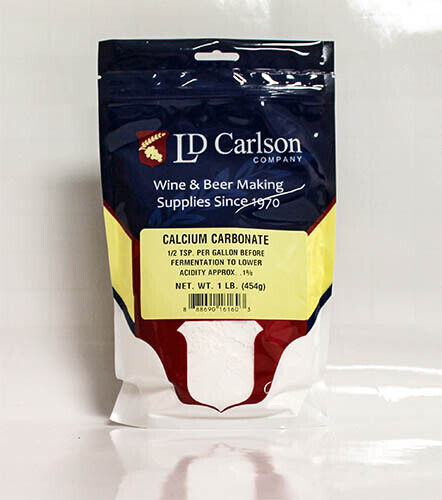 1lb Calcium Carbonate. Food Grade Calcium Carbonate, Wine Making Calcium - Picture 1 of 1