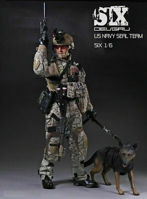 PLAYHOUSE PH 1//6 US Military Navy Seal Team 6 Soldier/&Dog Set F Collection