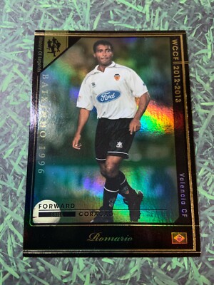 wccf  ブラジル Panini WCCF 2012-13 Romario Black Refractor Valencia CF HOLE